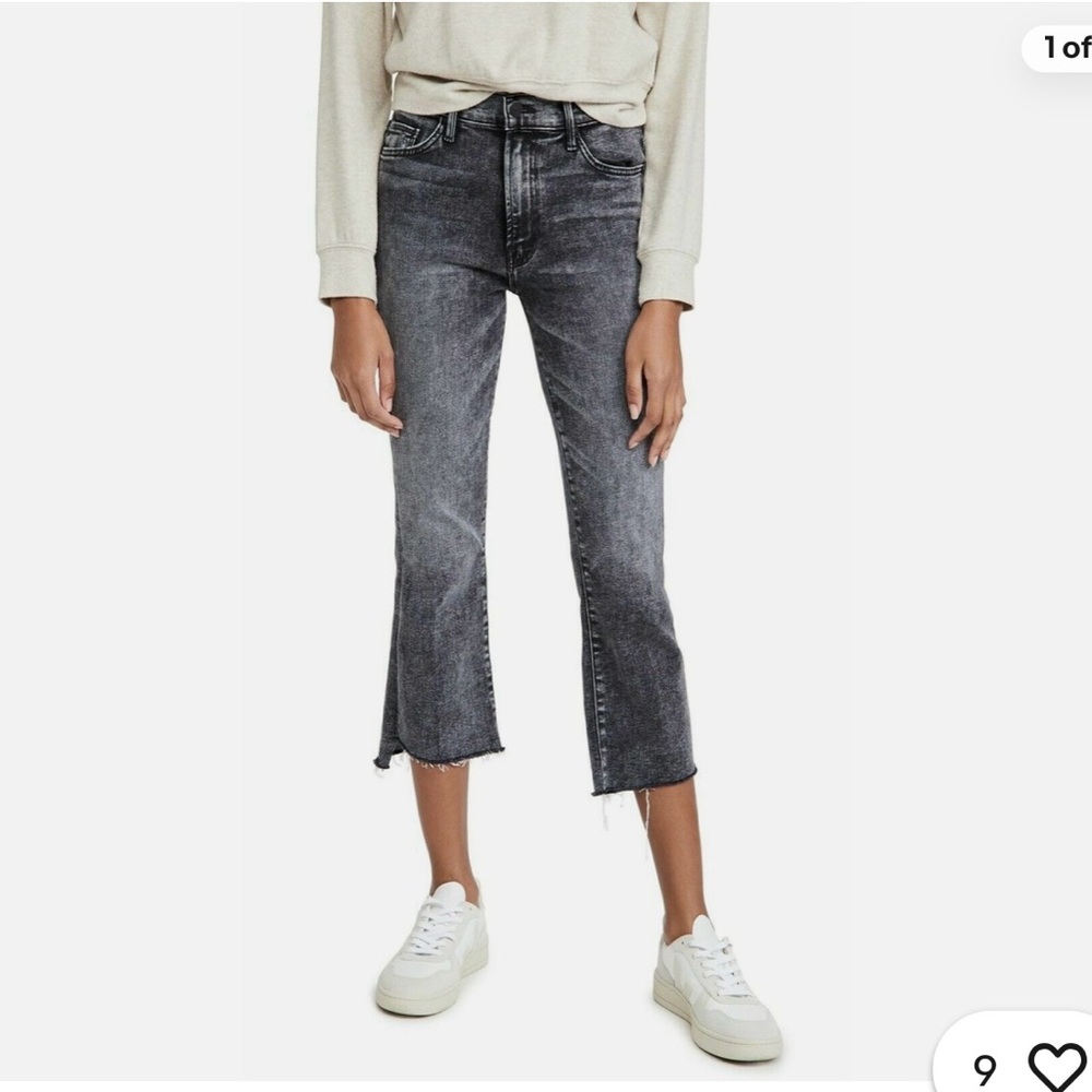 Mother Denim: The Insider Crop Step Fray